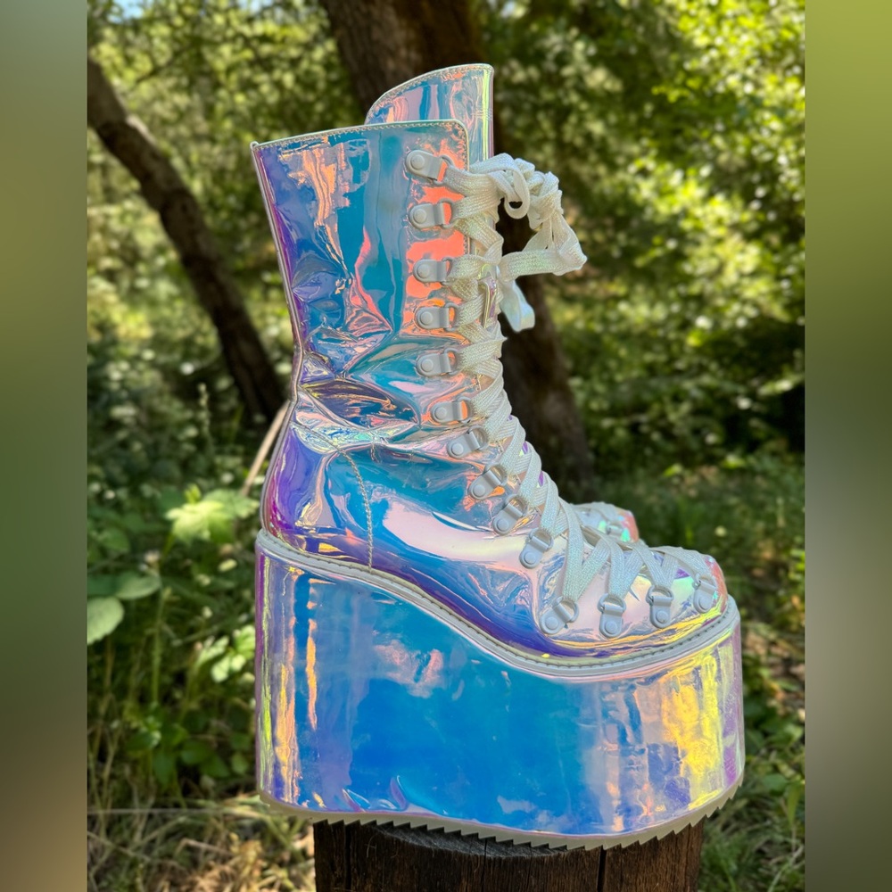 Club Exx Strobewalker Holographic Platforms